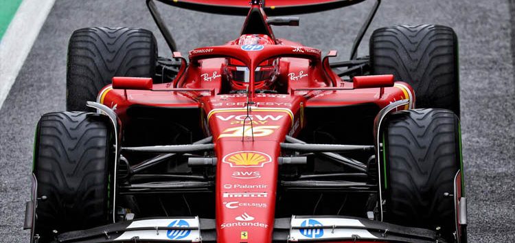 Un error garrafal de Ferrari arruina la carrera de Leclerc en Silverstone: «Hay que analizar la razón por la que fallamos cuando llueve»