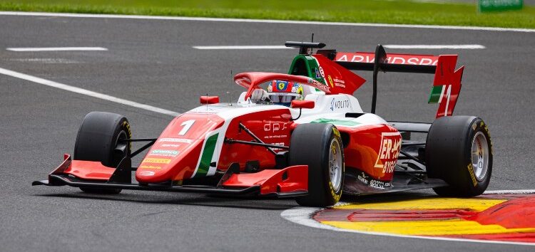 Dino Beganovic comanda el doblete de PREMA en la sprint de Fórmula 3 en Bélgica