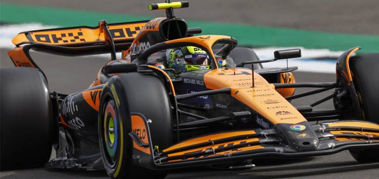Lando Norris vuelve a lo más alto en la segunda sesión de libres en Bélgica