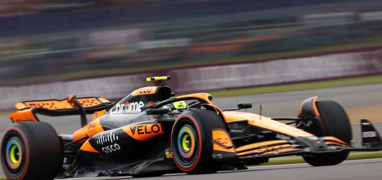 Norris es el más rápido de la única sesión de libres en Brasil