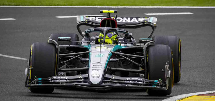 Lewis Hamilton, segundo en Bélgica: «El coche hoy era fantástico»