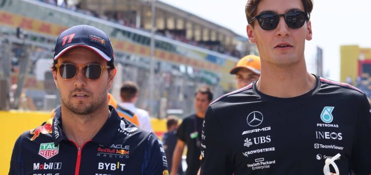 George Russell quedó sorprendido con el ritmo de Sergio Pérez en Hungría
