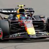 Pérez, contento tras el viernes en Silverstone: "El coche tiene buen potencial"