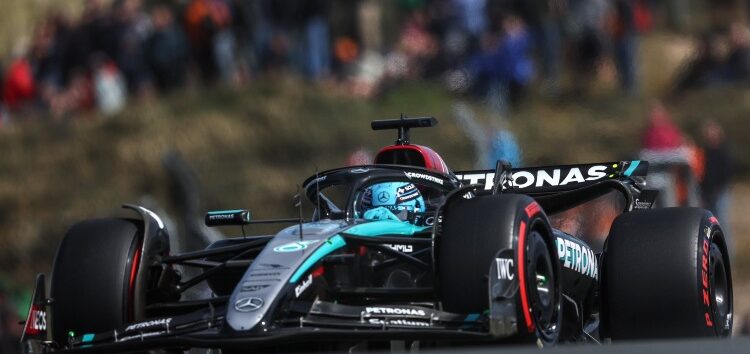 George Russell, el más rápido en Zandvoort: Mercedes y McLaren lideran en la decadencia de Red Bull y Ferrari