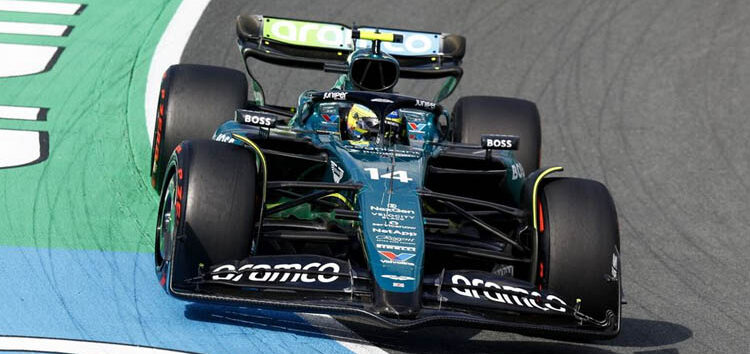 Alonso le saca todo al AMR24 en la qualy de Zandvoort: «Sufrí mucho»