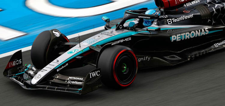 Russell solo puede ser 7º en Zandvoort: «Decepcionado, el coche no ha ido bien hoy»