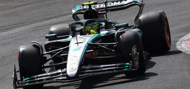 Hamilton, enfadado tras clasificar 6º en Monza: «He perdido la oportunidad de ganar la carrera»