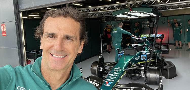 Pedro de la Rosa vuelve a pilotar un Fórmula 1 gracias a Aston Martin