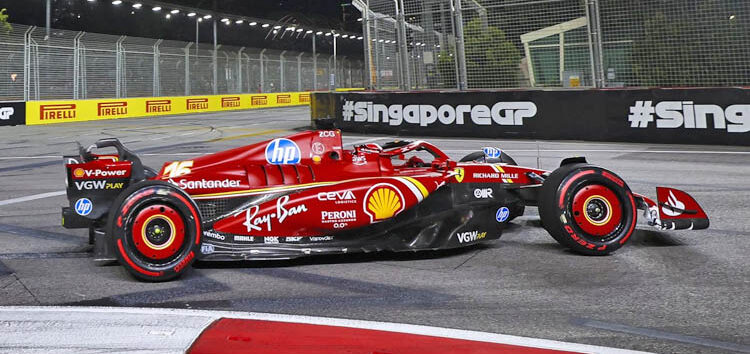 Leclerc, muy decepcionado tras clasificar 9º en Singapur: «Teníamos potencial para ser 1-2»