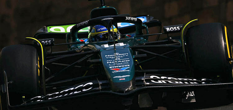 Alonso rompe con los pronósticos de Aston Martin y es 6º en Bakú: «Estoy contento con el resultado de hoy»