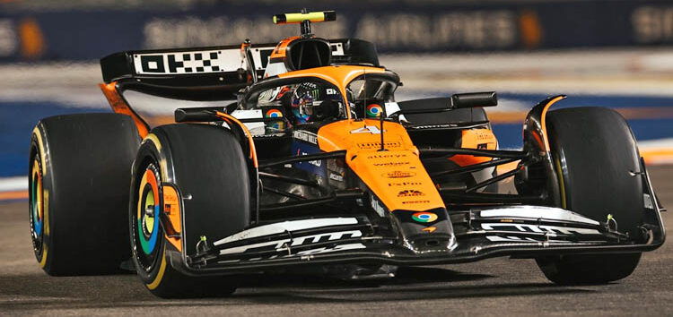Lando Norris gana con contundencia en Singapur: «Hemos volado»