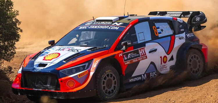 Rally de Grecia 2024: Ott Tänak lidera el triplete de Hyundai