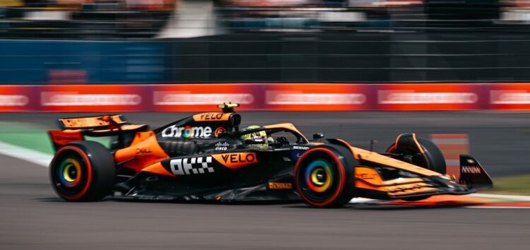 Norris no puede con Verstappen en la clasificación de México: «Contento con el tercero»