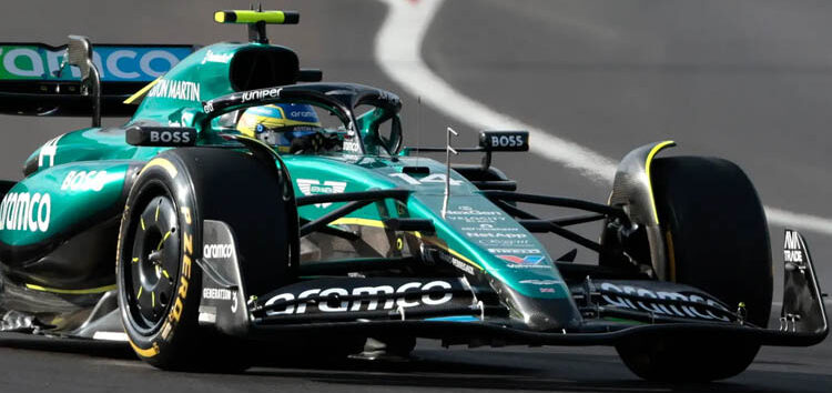 Alonso brilla para colocar al Aston Martin 8º en Austin: «Hemos superado las expectativas»