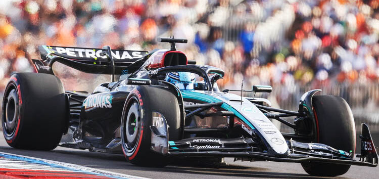 Russell completa una gran remontada y termina 6º en Austin: «Estoy contento»