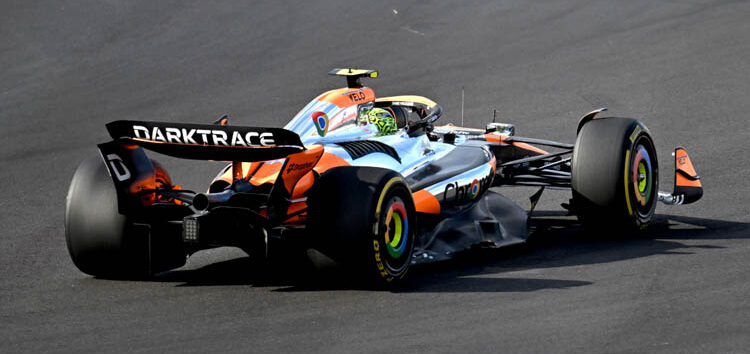 Norris pierde su primera batalla con Verstappen y saldrá 4º a la Sprint de Austin: «No es un buen día»