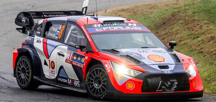 Rally de Centroeuropa 2024: Ogier se sale en el penúltimo tramo y le regala la victoria a Tänak