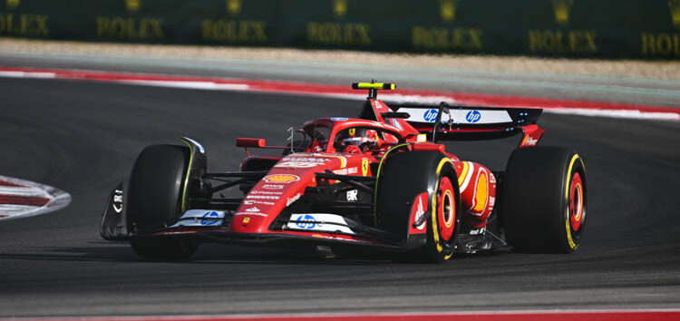 Sainz completa el doblete de Ferrari en Austin: «Estoy extremadamente contento por el equipo»