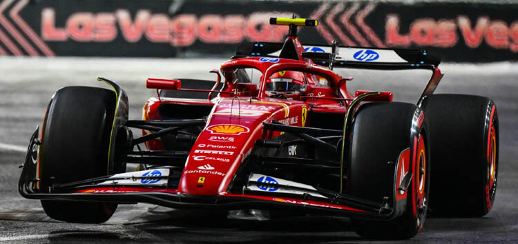 Sainz lleva a Ferrari al podio en Las Vegas: «Nos hemos liado un poco entre todos»