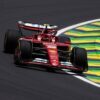 Carlos Sainz, sin ritmo en la Sprint de São Paulo: "No he ido cómodo en toda la carrera"