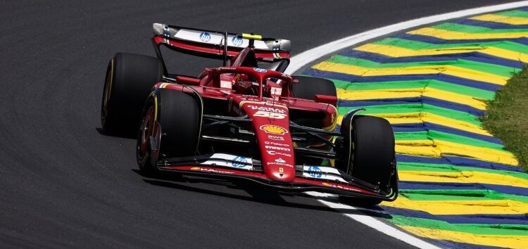 Carlos Sainz, sin ritmo en la Sprint de São Paulo: «No he ido cómodo en toda la carrera»