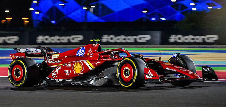 Sainz saldrá cuarto a la sprint de Qatar: «Tenemos que mejorar»