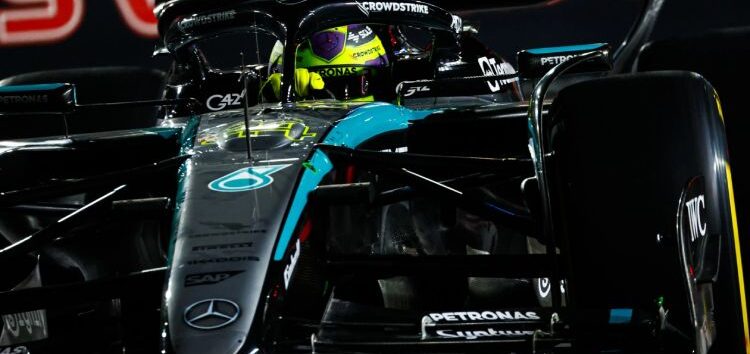 Hamilton, tras dominar el viernes en Las Vegas: «Es la primera vez que tengo un día así este año»