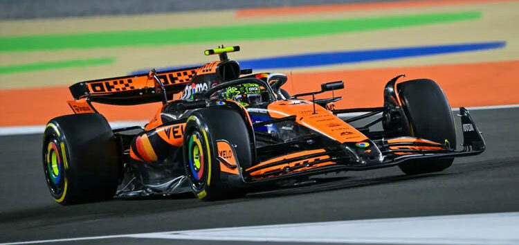Norris no se fía de Ferrari tras el viernes en Abu Dhabi: «Parece mejor de lo que es»