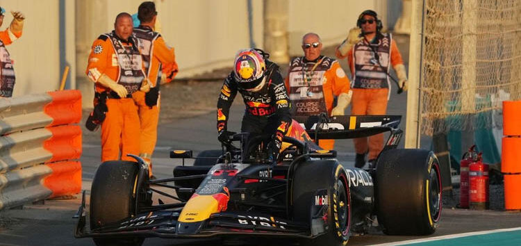 Pérez abandona en Abu Dhabi y no asegura su futuro: «Veremos si podemos llegar a un acuerdo»
