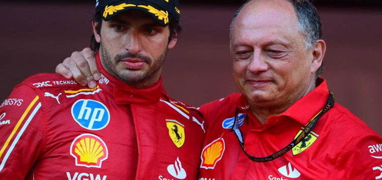 Ferrari reconoce que Carlos Sainz fue «crucial» para el equipo