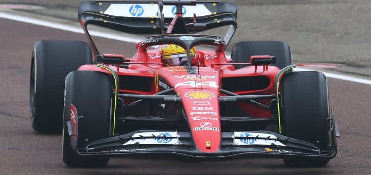 Lewis Hamilton completa su primer programa de test con Ferrari en Fiorano