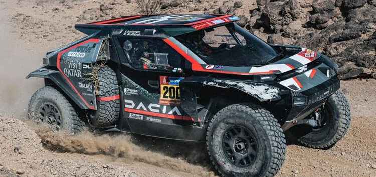 Al-Attiyah sufre para seguir el ritmo de los mejores en la Etapa 8: «Nos ha resultado complicado abrir»