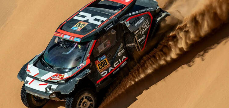 Nasser Al-Attiyah, la única punta de lanza de Dacia: «Vamos por buen camino»