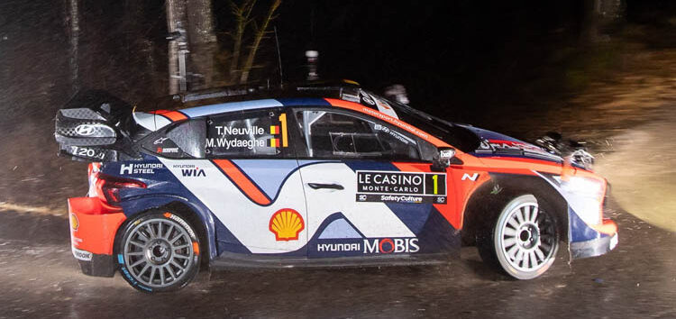 Rally de Montecarlo 2025: Un magistral Neuville se luce y lidera, con susto de Ogier