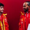 Charles Leclerc, sobre Lewis Hamilton: "Te abre la mente"