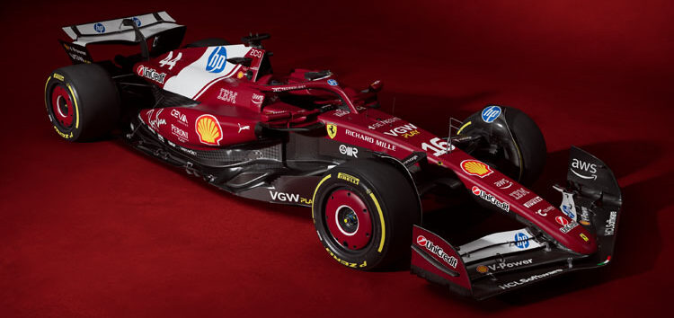 Ferrari presenta su decoración para la temporada 2025