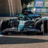 En imágenes, el estreno del Aston Martin AMR25 en pista