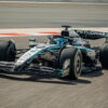 En imágenes, el debut del nuevo Mercedes W16 en pista