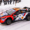 Rally de Suecia 2025: Neuville estrena el nuevo Hyundai liderando el shakedown