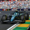 Fernando Alonso, optimista con el AMR25: "Hemos visto que el coche iba rápido"