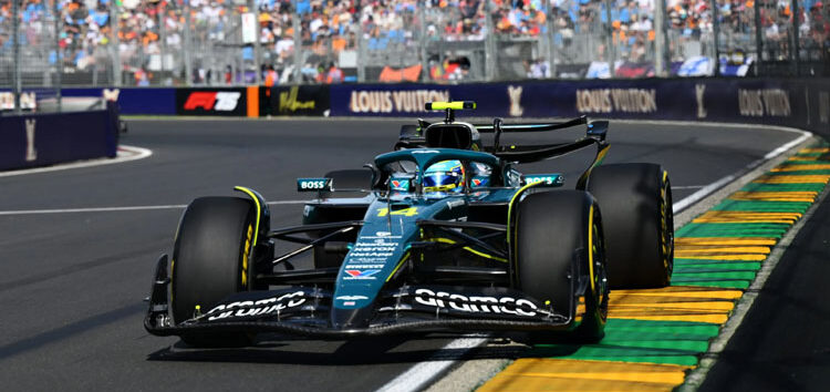 Fernando Alonso, optimista con el AMR25: «Hemos visto que el coche iba rápido»