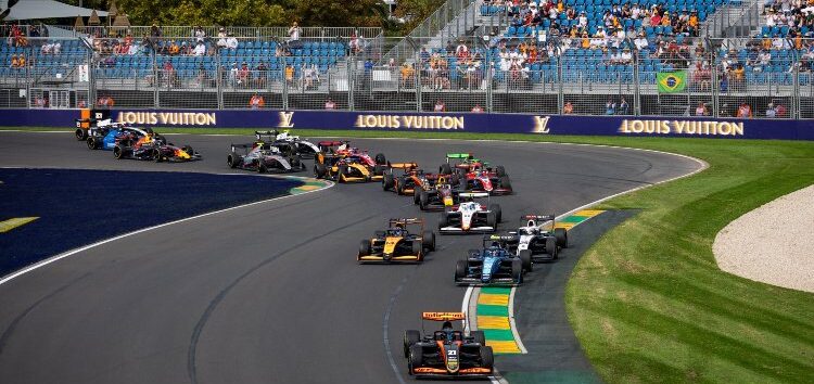 Santiago Ramos comanda la primera carrera sprint del año para la Fórmula 3 en Australia