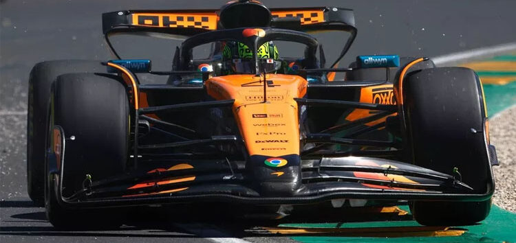 Lando Norris lidera los Libres 1 de Melbourne, con Carlos Sainz en las primeras posiciones