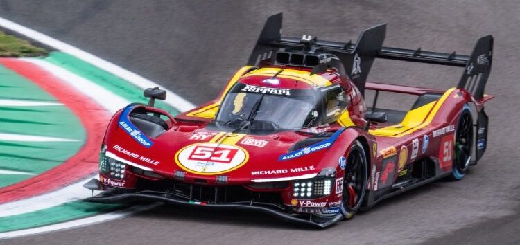 Ferrari sigue con su racha ganadora y vence en las 6 horas de Imola del WEC