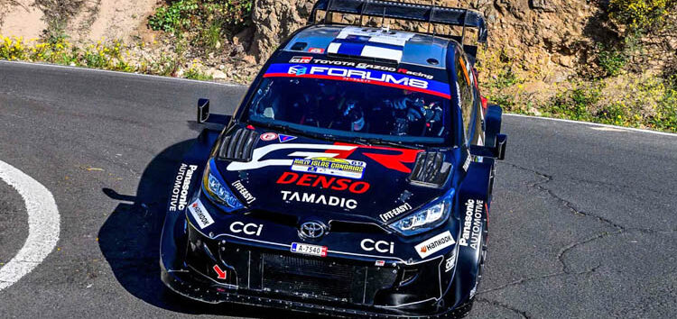 Rally Islas Canarias 2025: Kalle Rovanperä comienza mandando en el shakedown