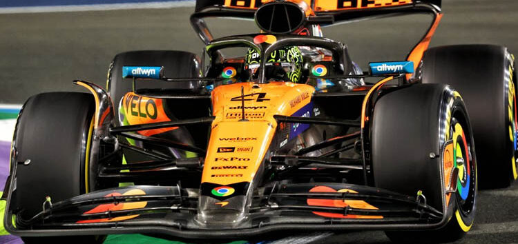 Viernes decente para Norris en Jeddah: «Estoy ganando confianza»
