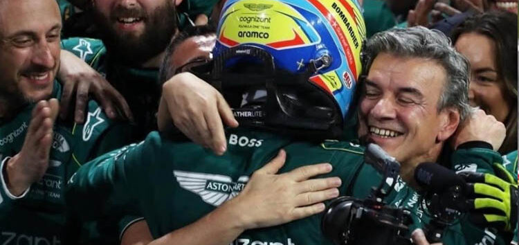 Fernando Alonso se despide de Fabrizio Borra: «Te extrañaré, todos los días»