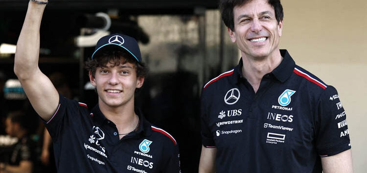 Toto Wolff cuestiona por primera vez el rendimiento de Kimi Antonelli
