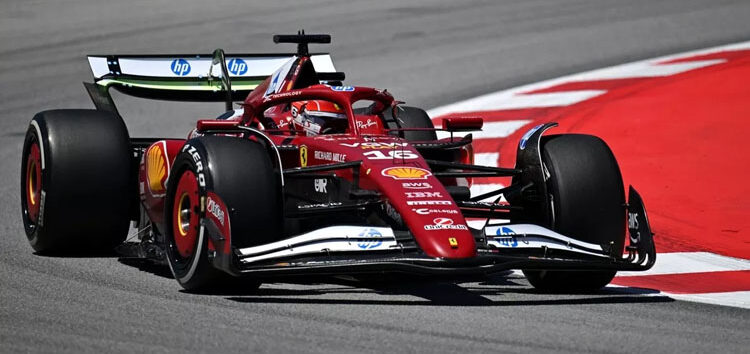 Leclerc, satisfecho tras el viernes en Barcelona: «Un día mejor de lo esperado»