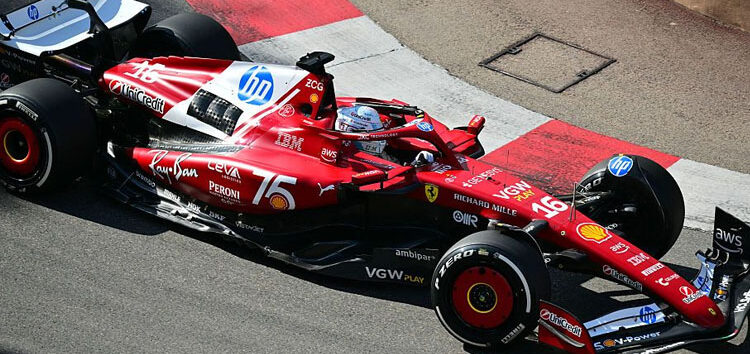 Leclerc es cauto pese a liderar de principio a fin el viernes en Mónaco